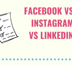 Facebook vs Linkedin vs Instagram